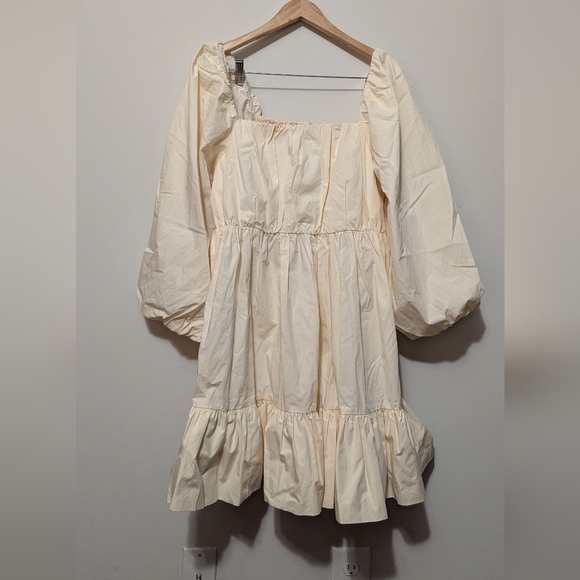 Anthropologie Cream Dress - Picture 1 of 4